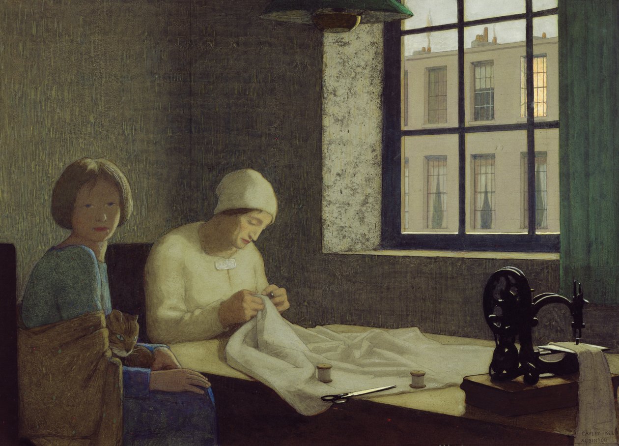 La Vecchia Infermiera da Frederick Cayley Robinson