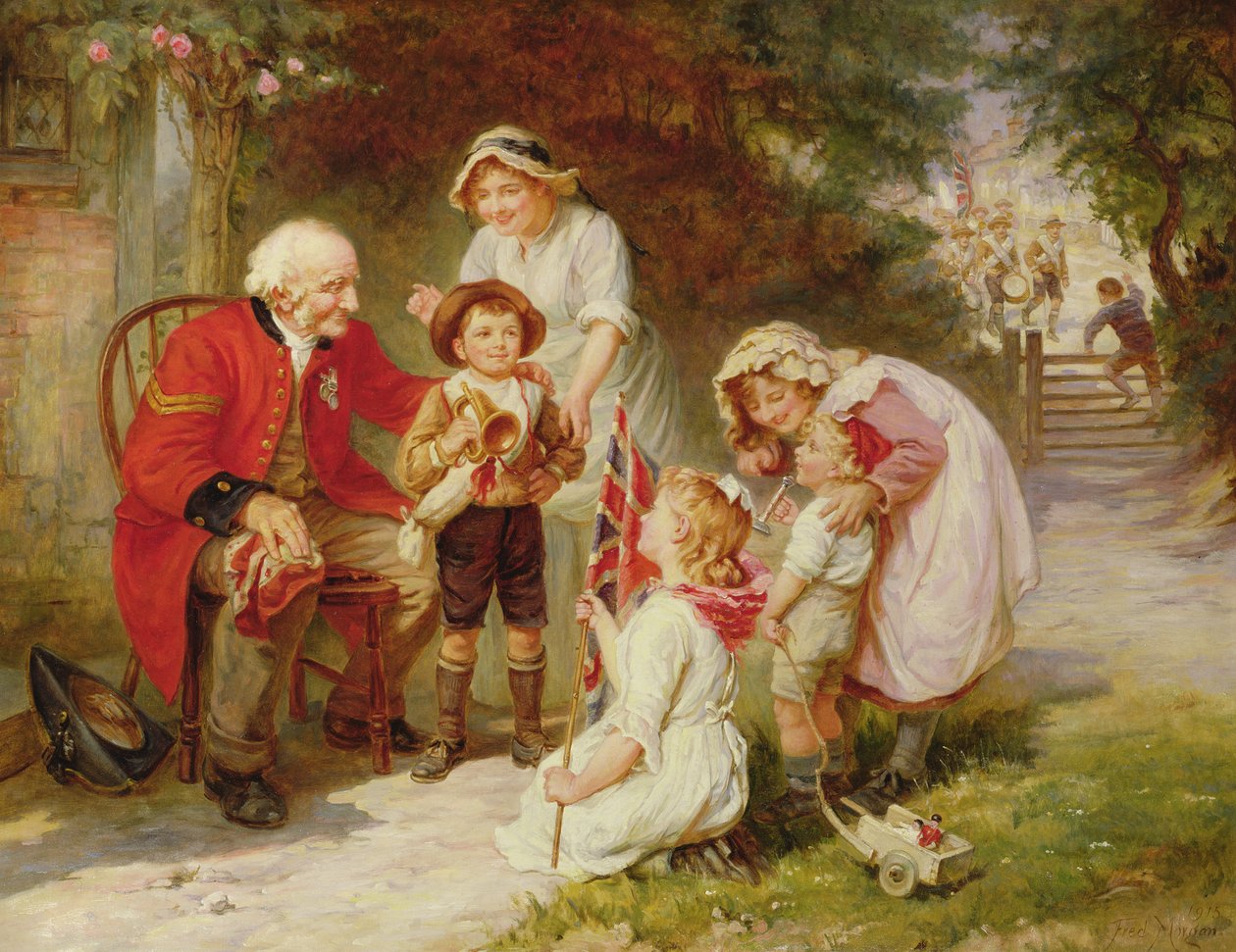Il vecchio soldato da Frederick Morgan
