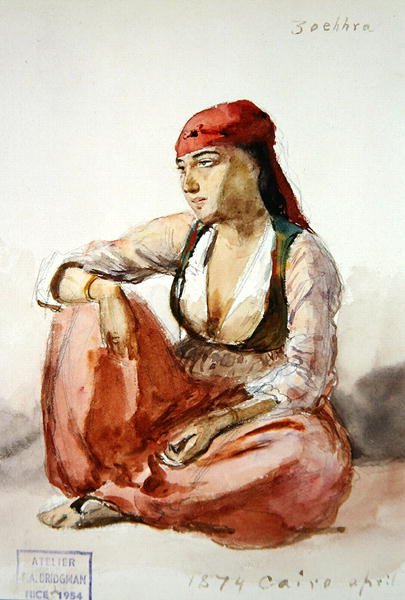 Una Donna Seduta 