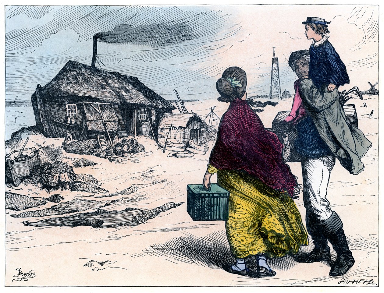 David Copperfield di Charles Dickens da Frederick Barnard