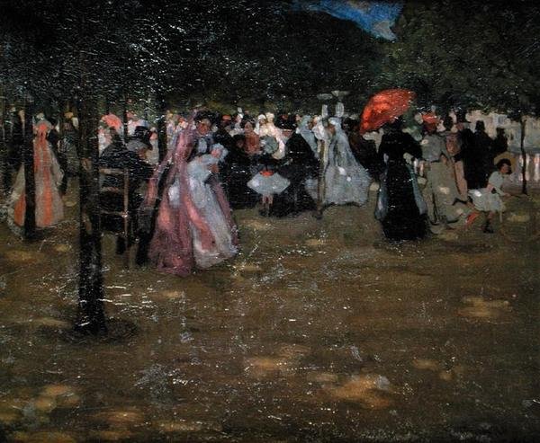 Giardini del Lussemburgo da Frederick Carl Frieseke