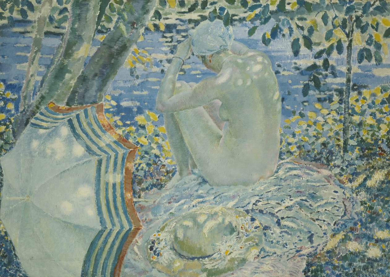In banca da Frederick Carl Frieseke