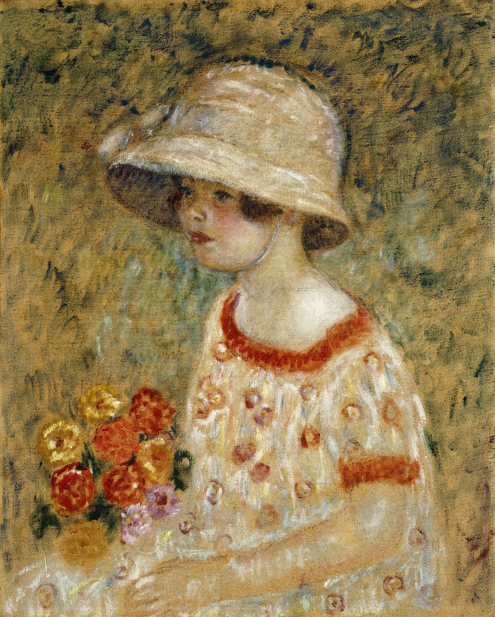 Ritratto di Frances Kilmer da Frederick Carl Frieseke
