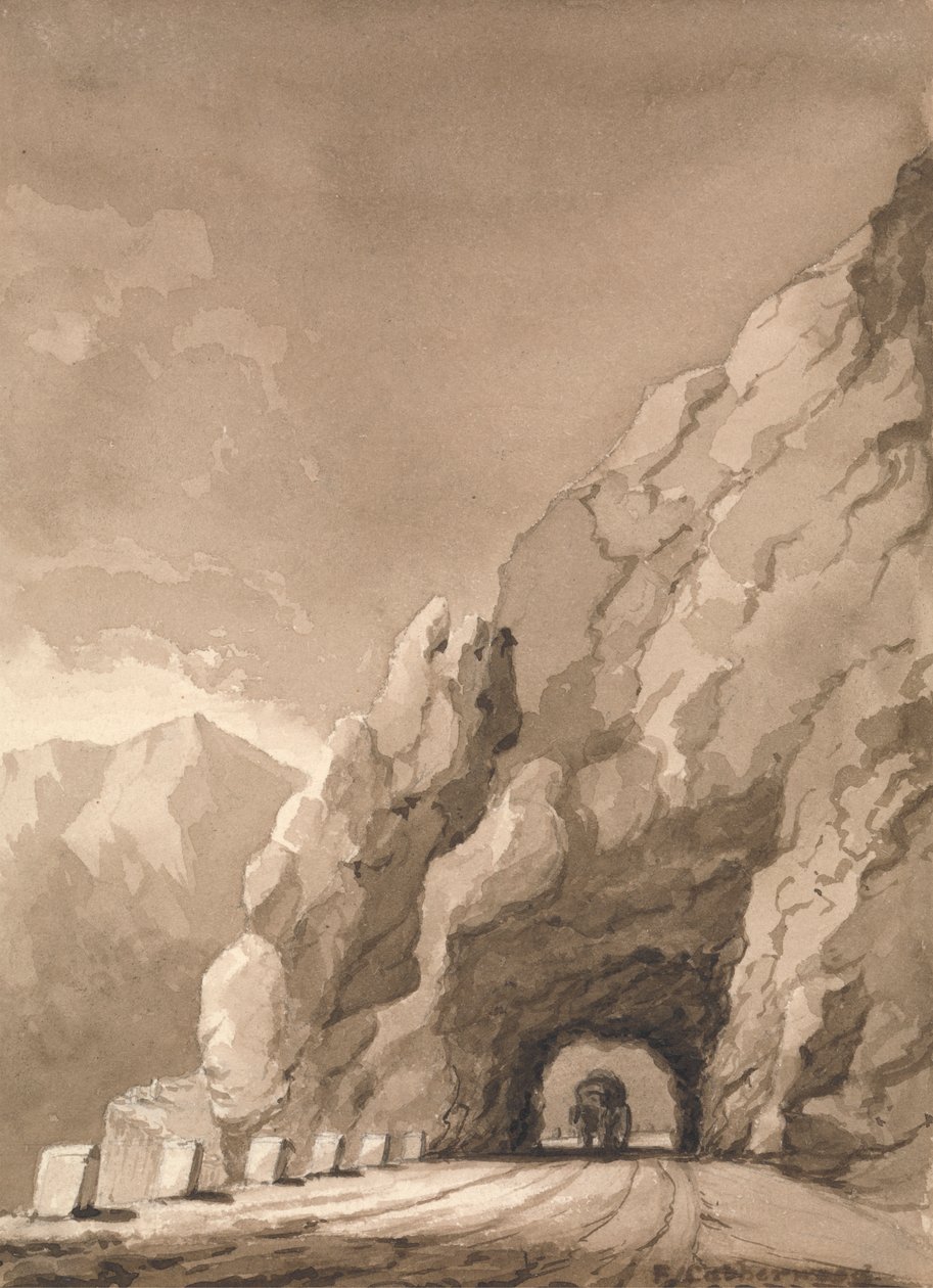 Strada di montagna da Frederick Catherwood