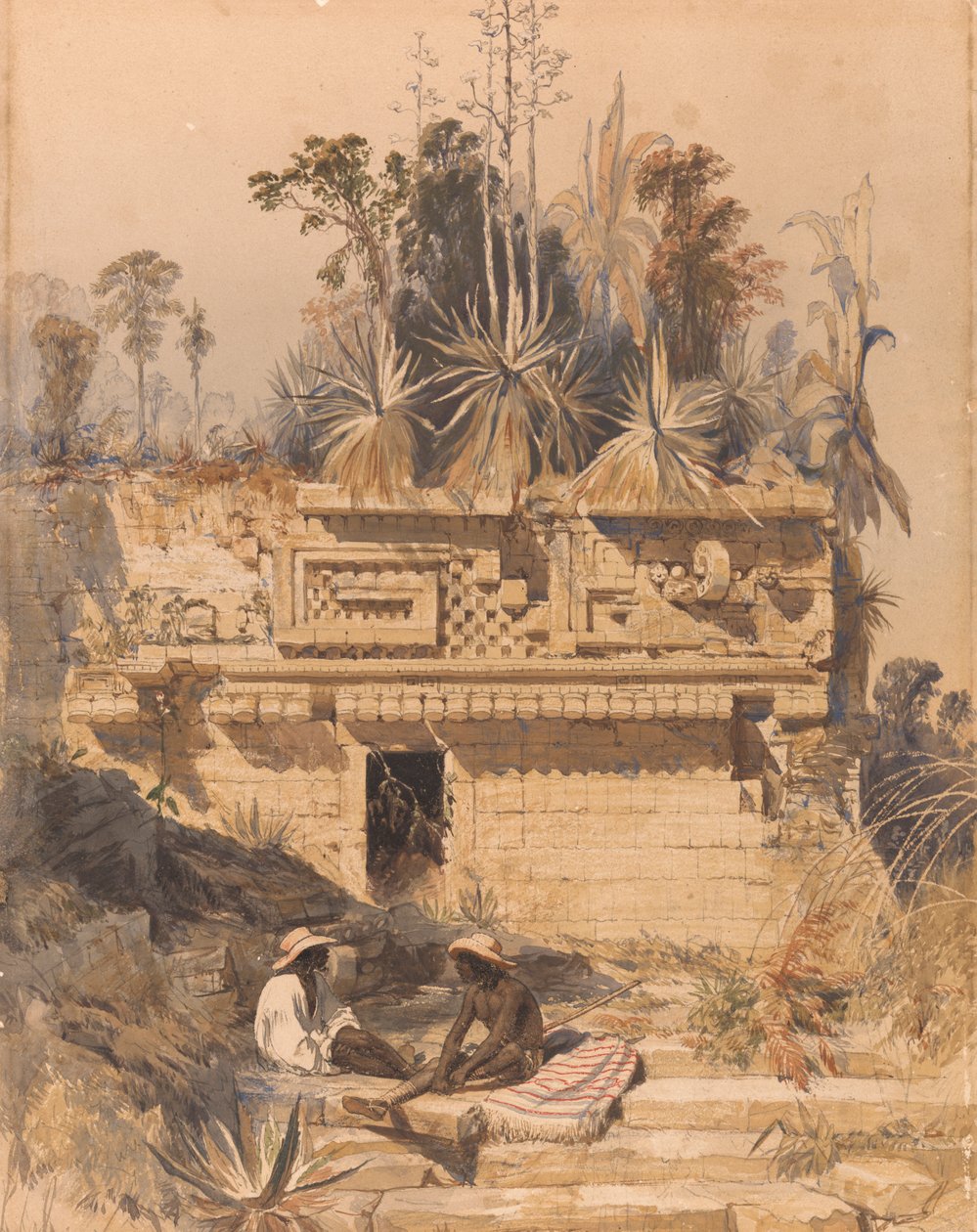 Rovine a Sabachtsche da Frederick Catherwood