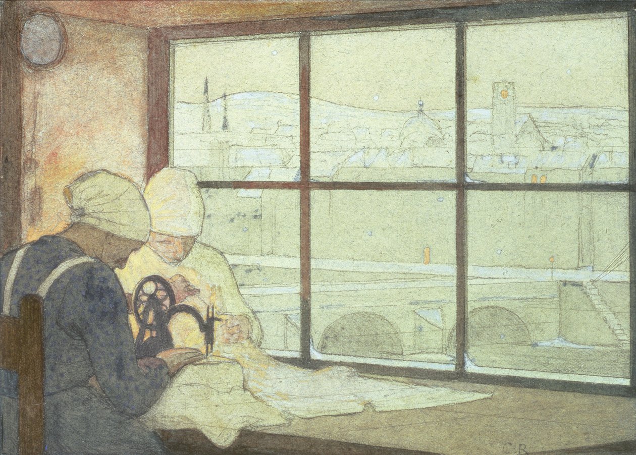 La veglia da Frederick Cayley Robinson