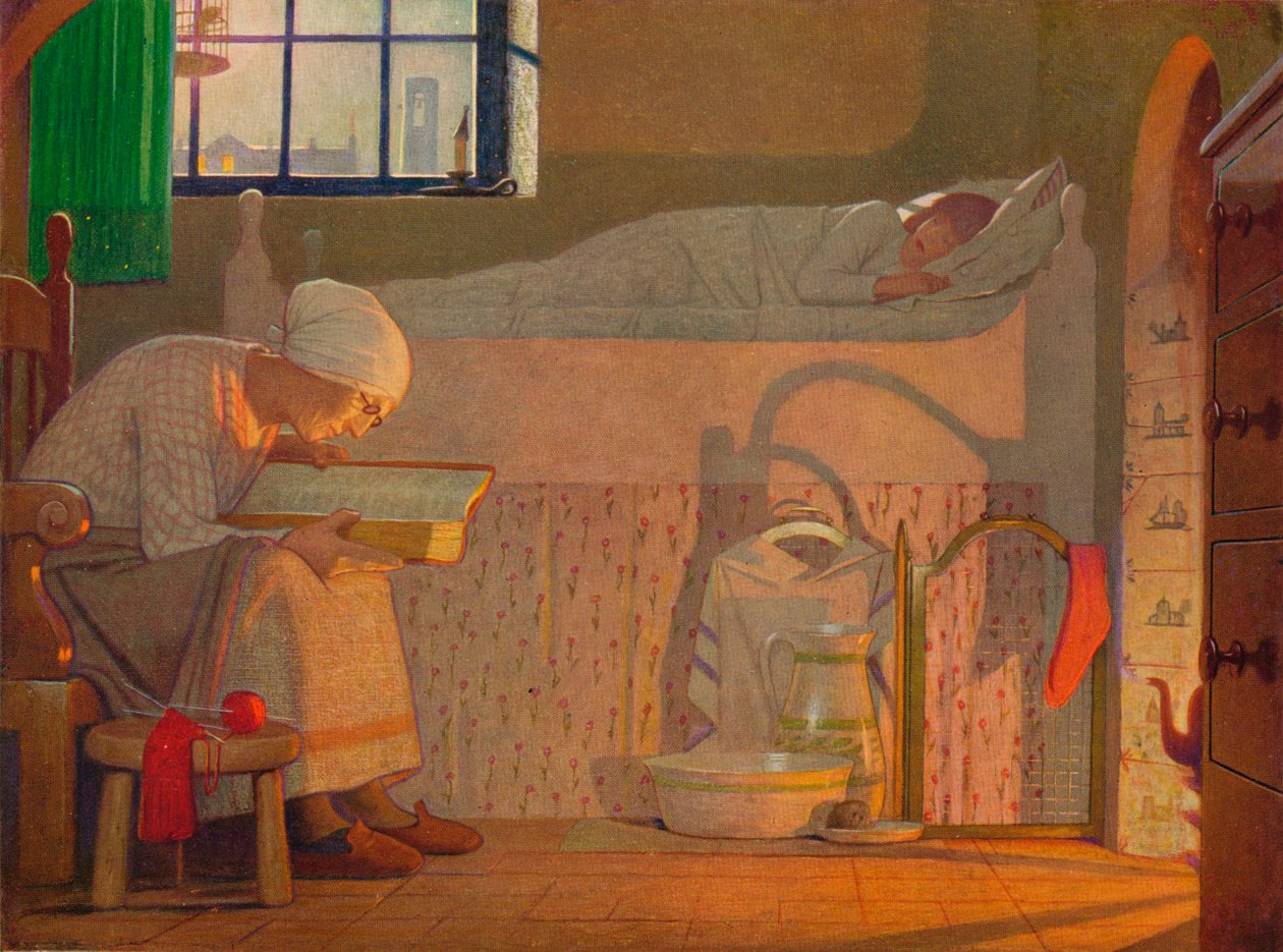 La Parola, c1922 da Frederick Cayley Robinson