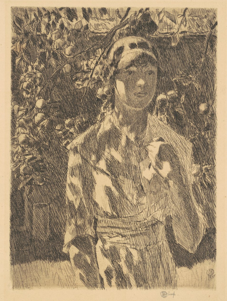 Helen Burke da Frederick Childe Hassam