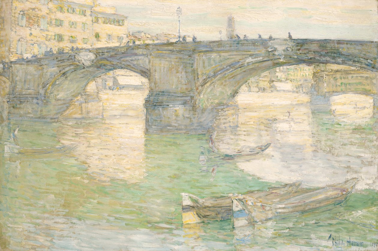 Ponte Santa Trinità da Frederick Childe Hassam