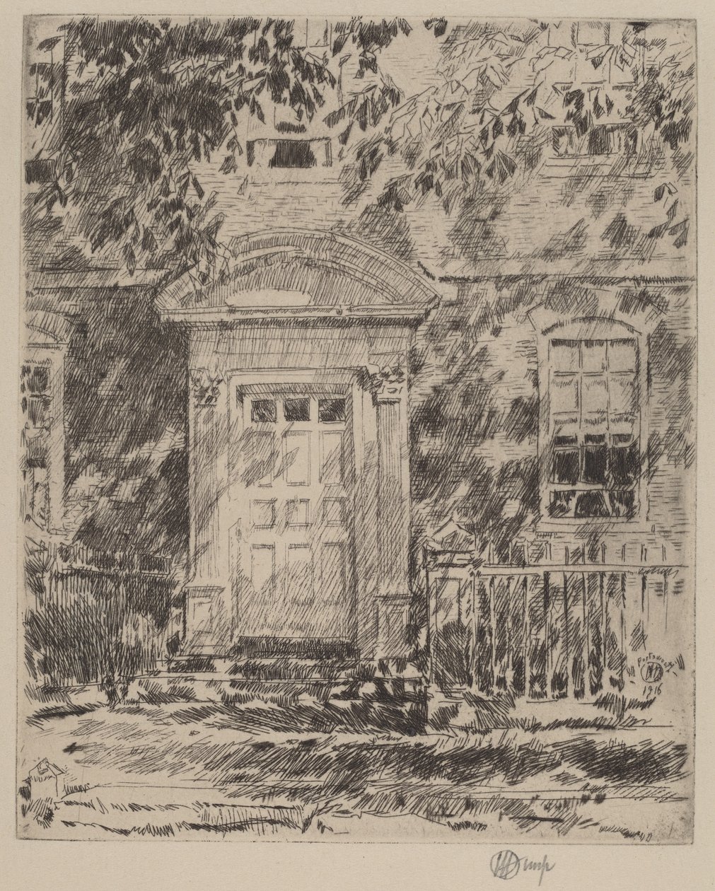 Porta di Portsmouth da Frederick Childe Hassam
