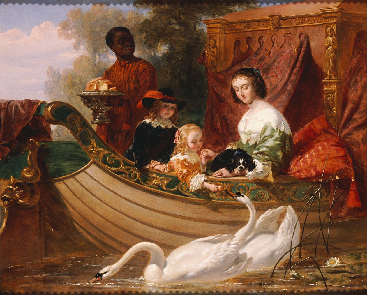 I figli di Re Carlo I da Frederick Goodall