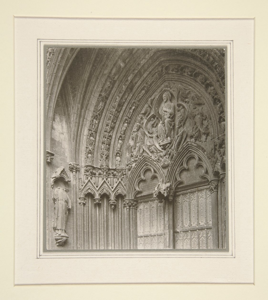 Cattedrale di Lincoln, Portico Sud-Est da Frederick Henry Evans