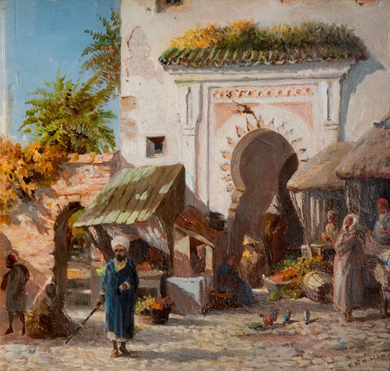 A Tangeri, 1880 da Frederick Henry Howard Harris