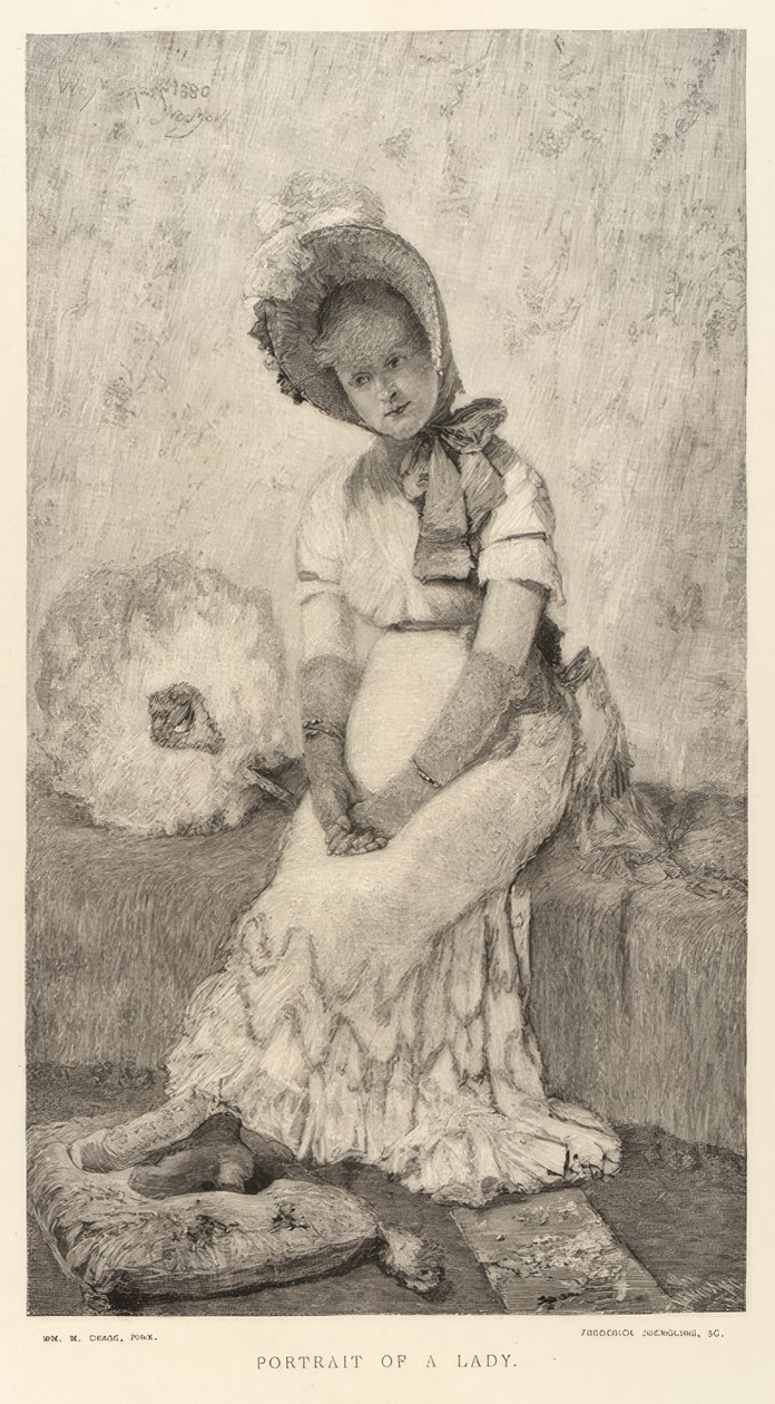 Ritratto di una Signora da Frederick Juengling