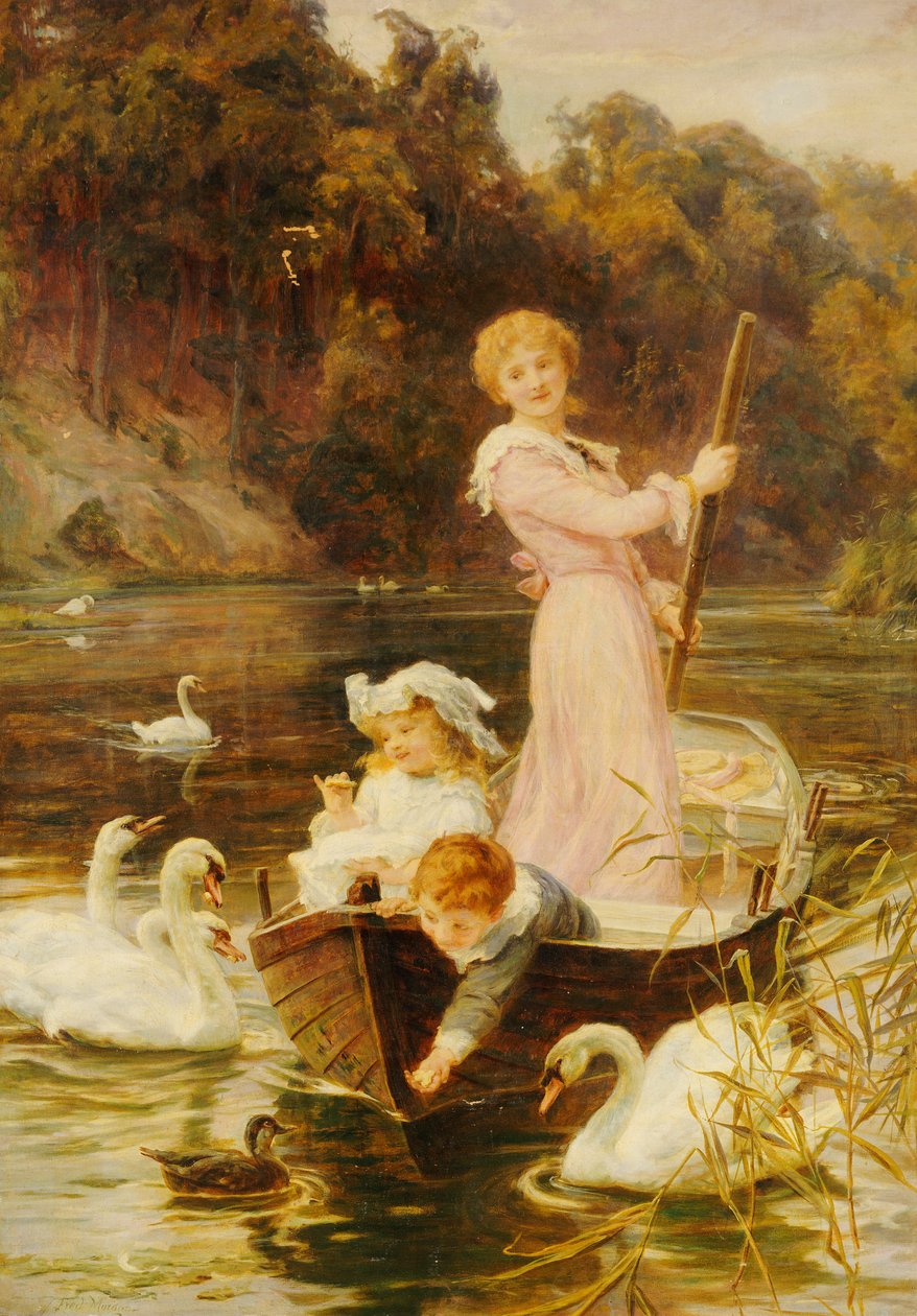 Una giornata sul fiume da Frederick Morgan