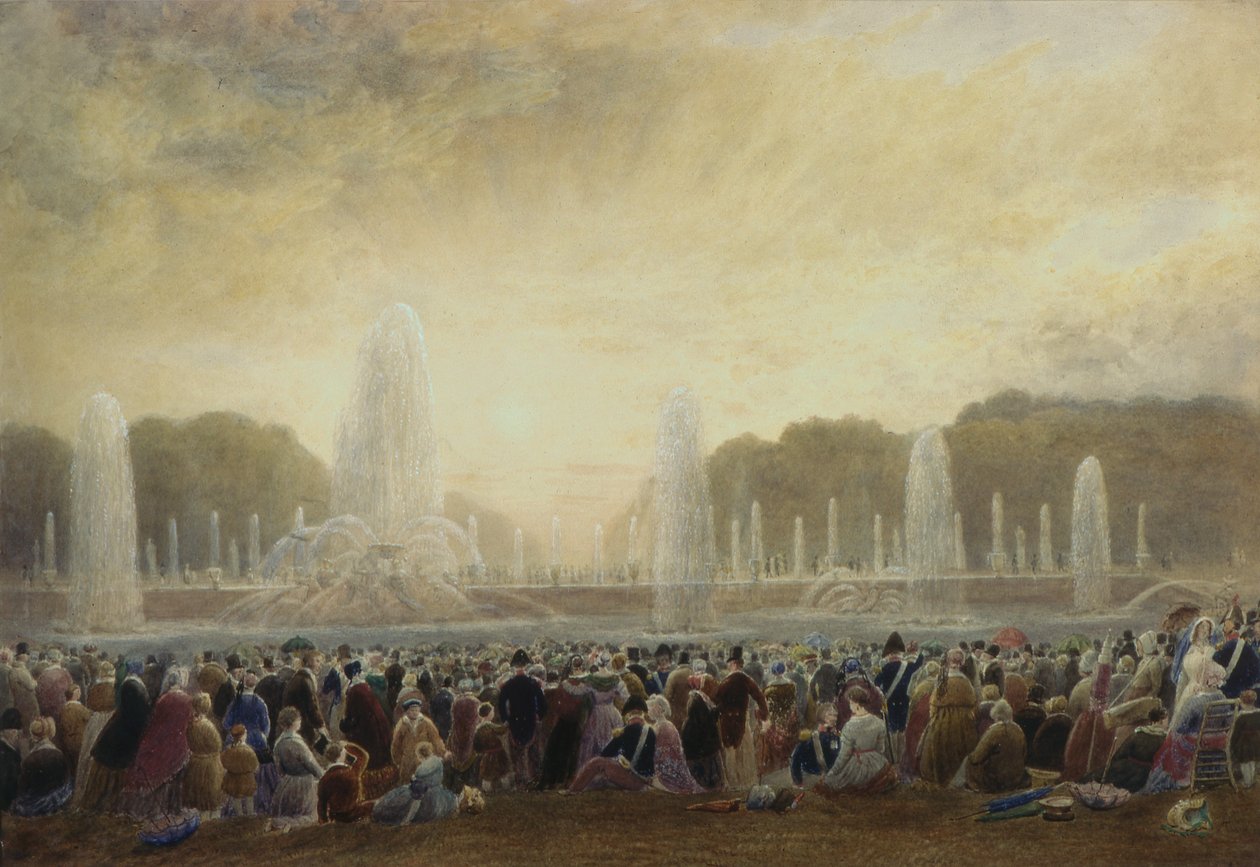 Le fontane di Versailles da Frederick Nash