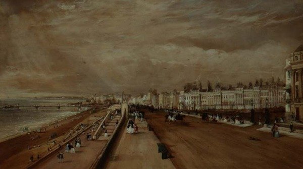 Il lungomare, Brighton da Frederick Nash