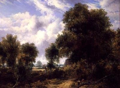 Paesaggio boscoso da Frederick Waters Watts