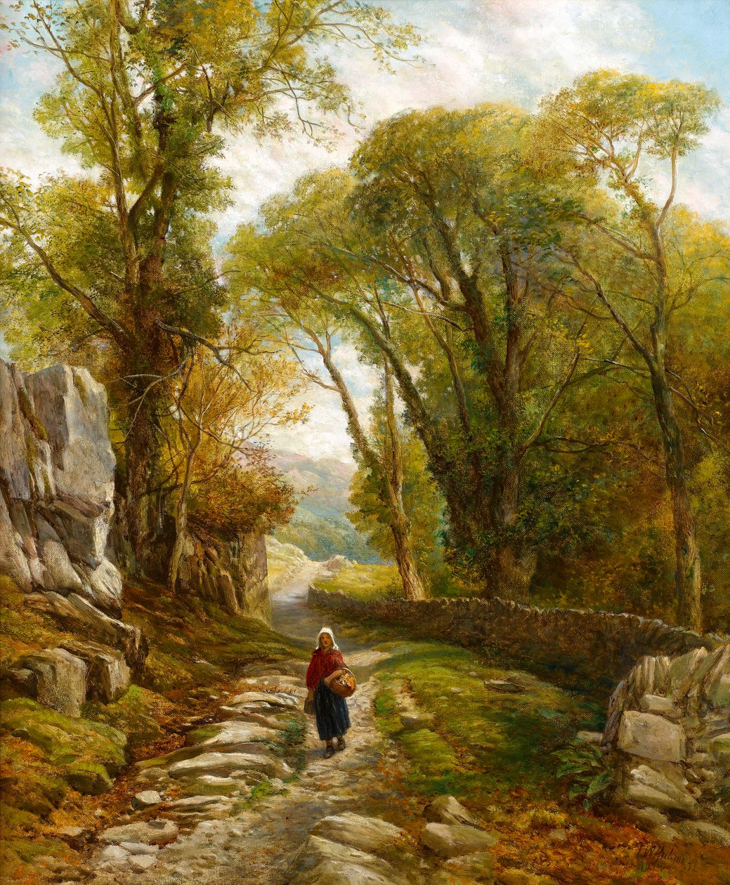Una passeggiata nel bosco, 1872 da Frederick William Hulme