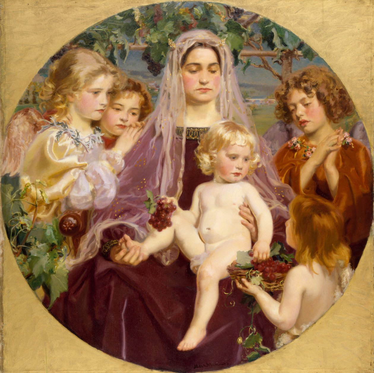 Madonna di Giverny, 1901 da Frederick William MacMonnies