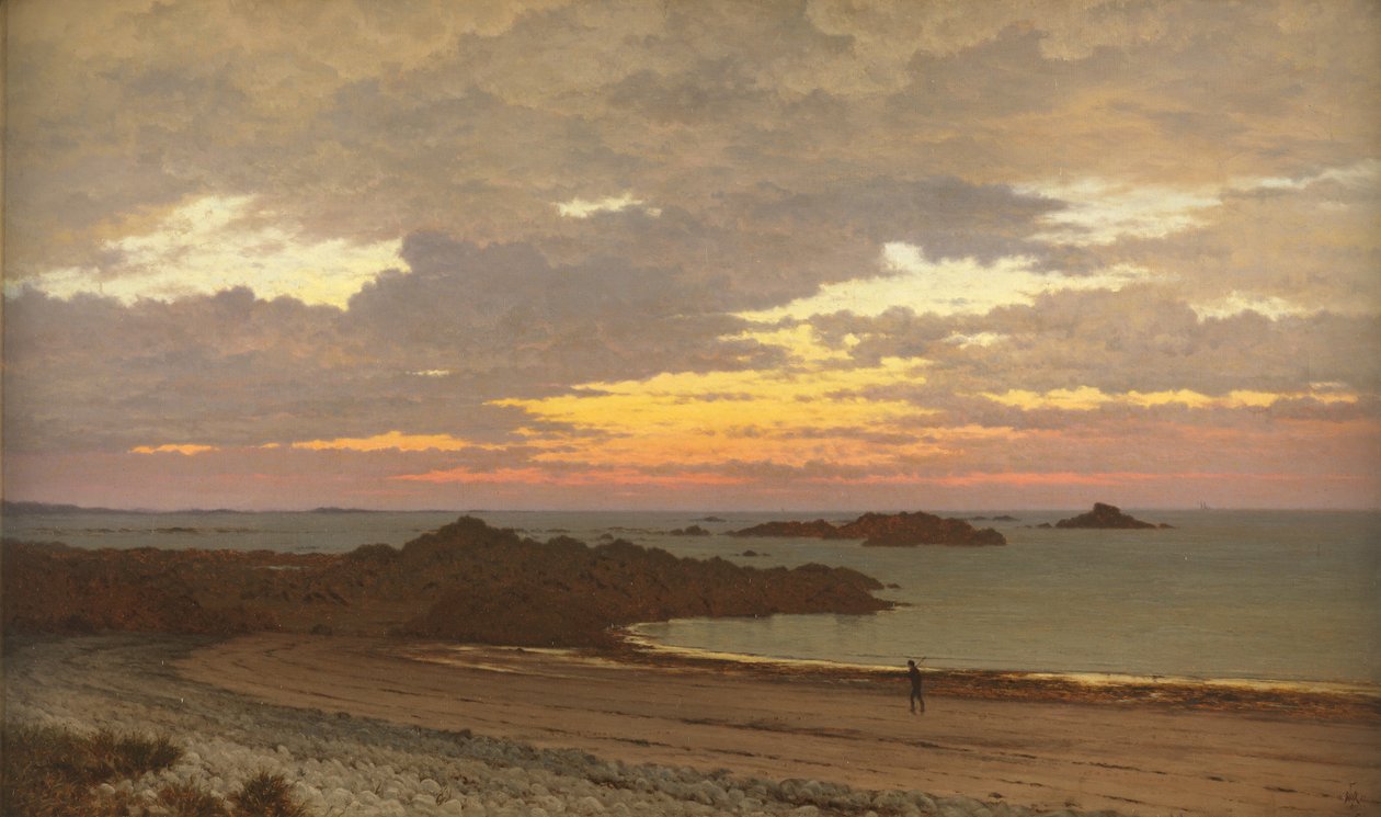 Sera sulla costa da Frederick William Meyer