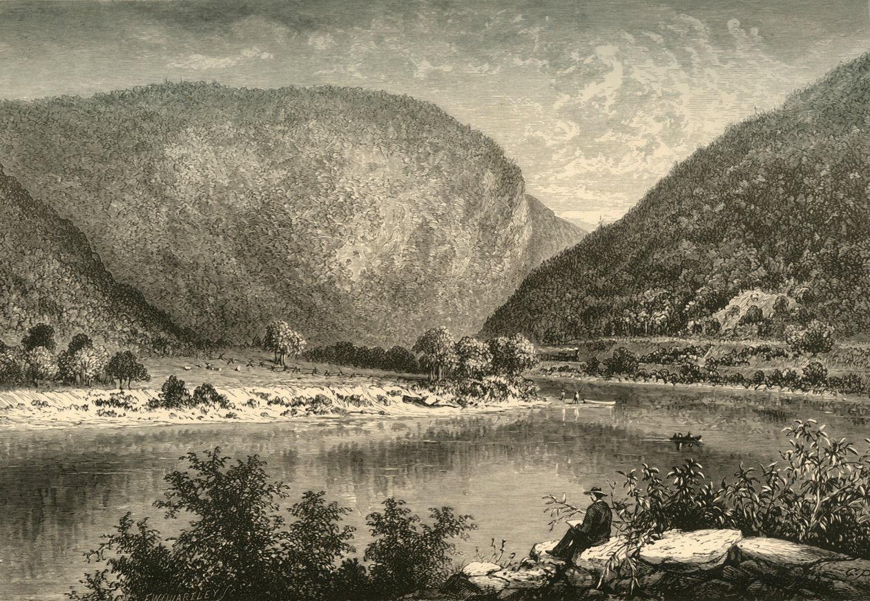 Delaware Water-Gap da Frederick William Quartley