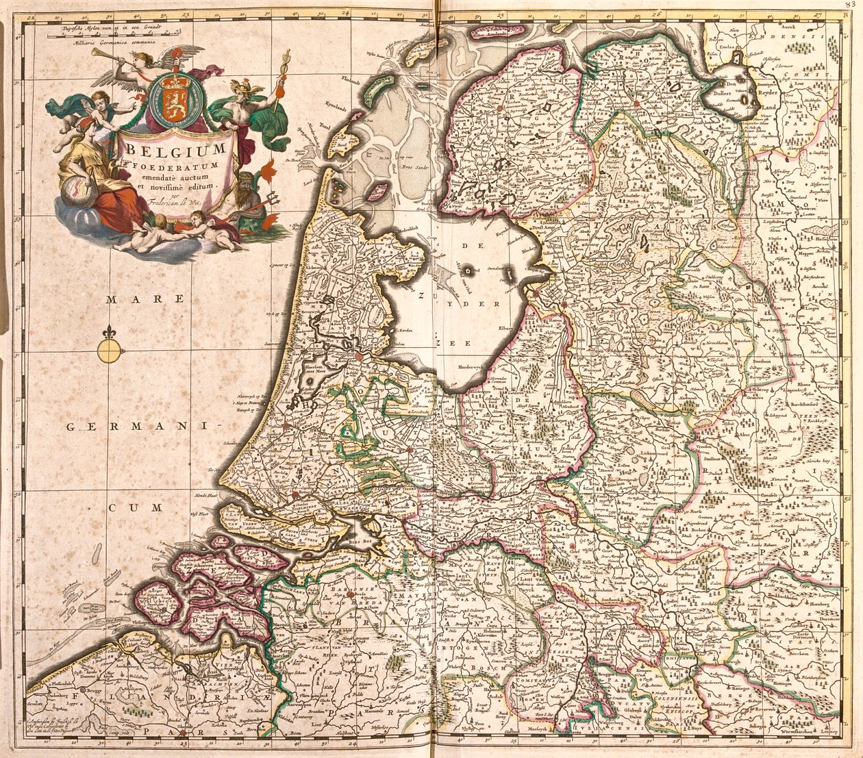 Belgio e Olanda da Frederick de Wit
