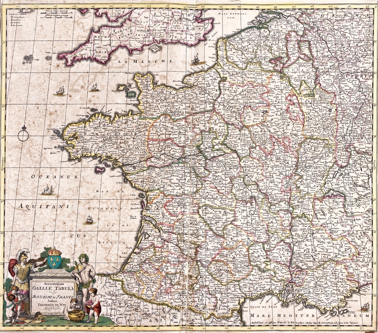 Francia, Francia da Frederick de Wit