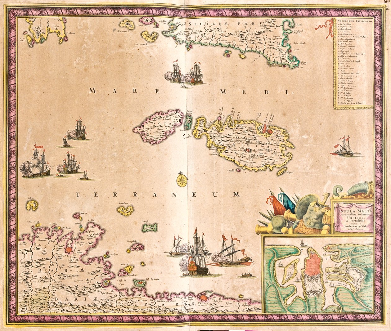 Malta da Frederick de Wit