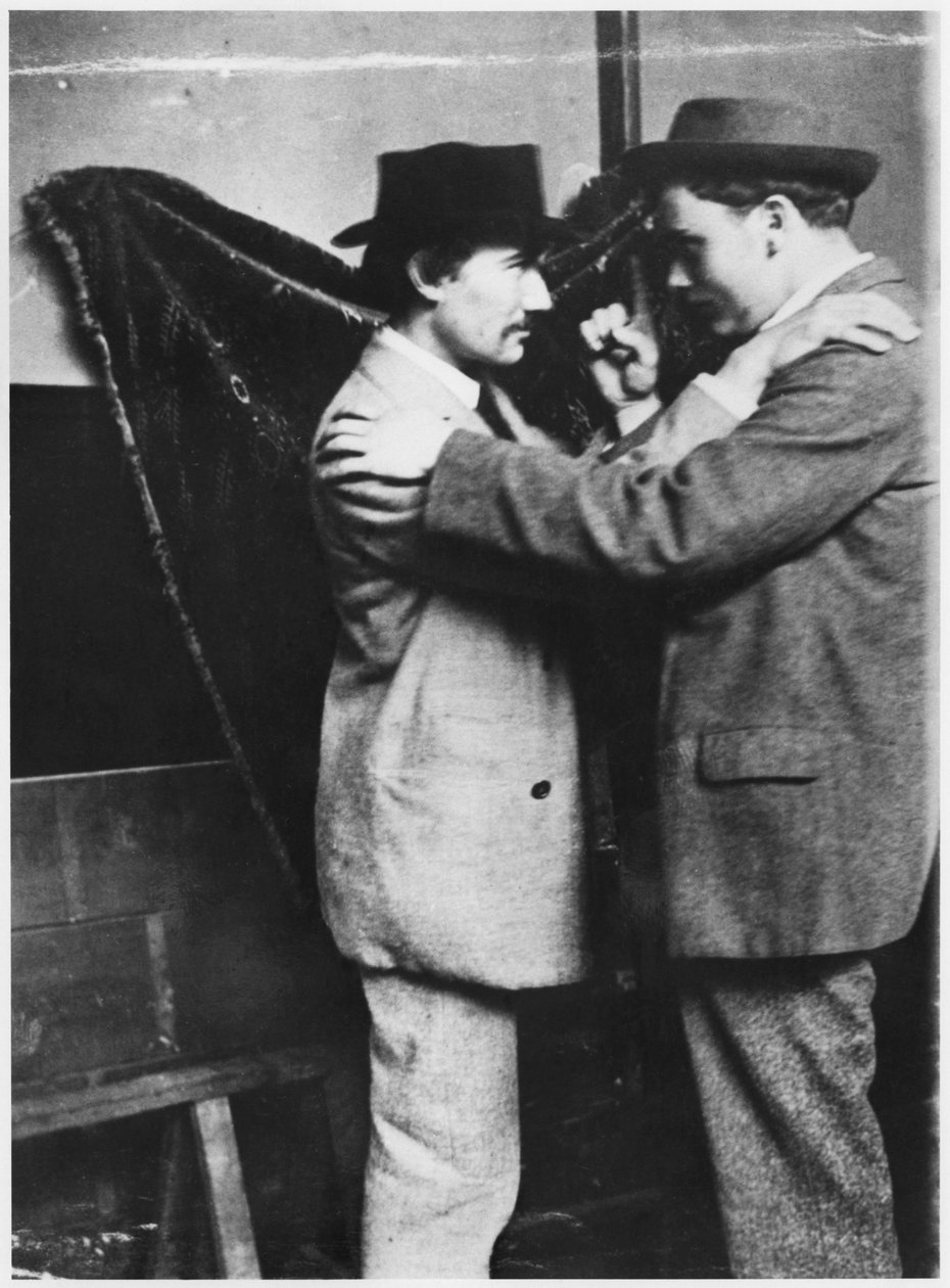 Andre Gide e Paul Albert Laurens, Biskra, Algeria, 1893 da French Photographer