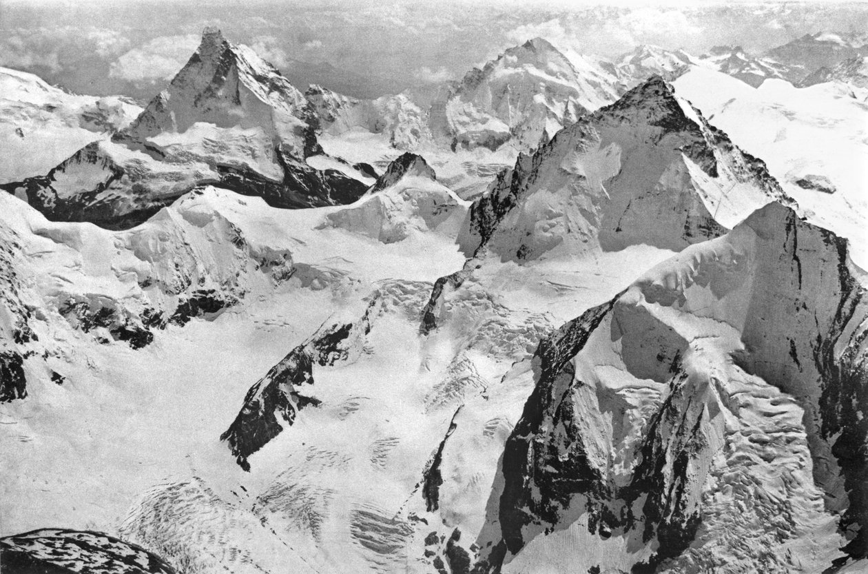 Monte Cervino, c.1900 da French Photographer