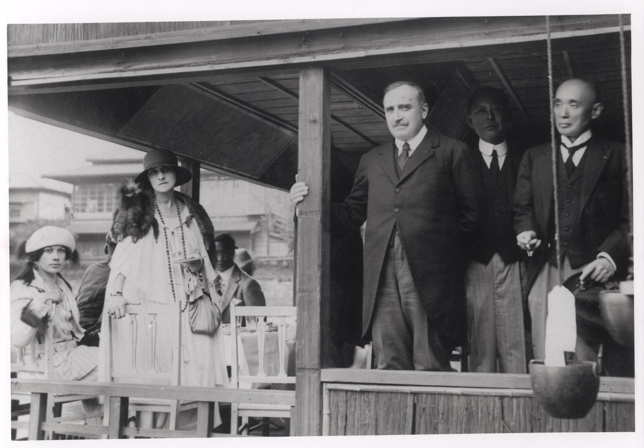 Paul Claudel in Giappone, 1921 da French Photographer