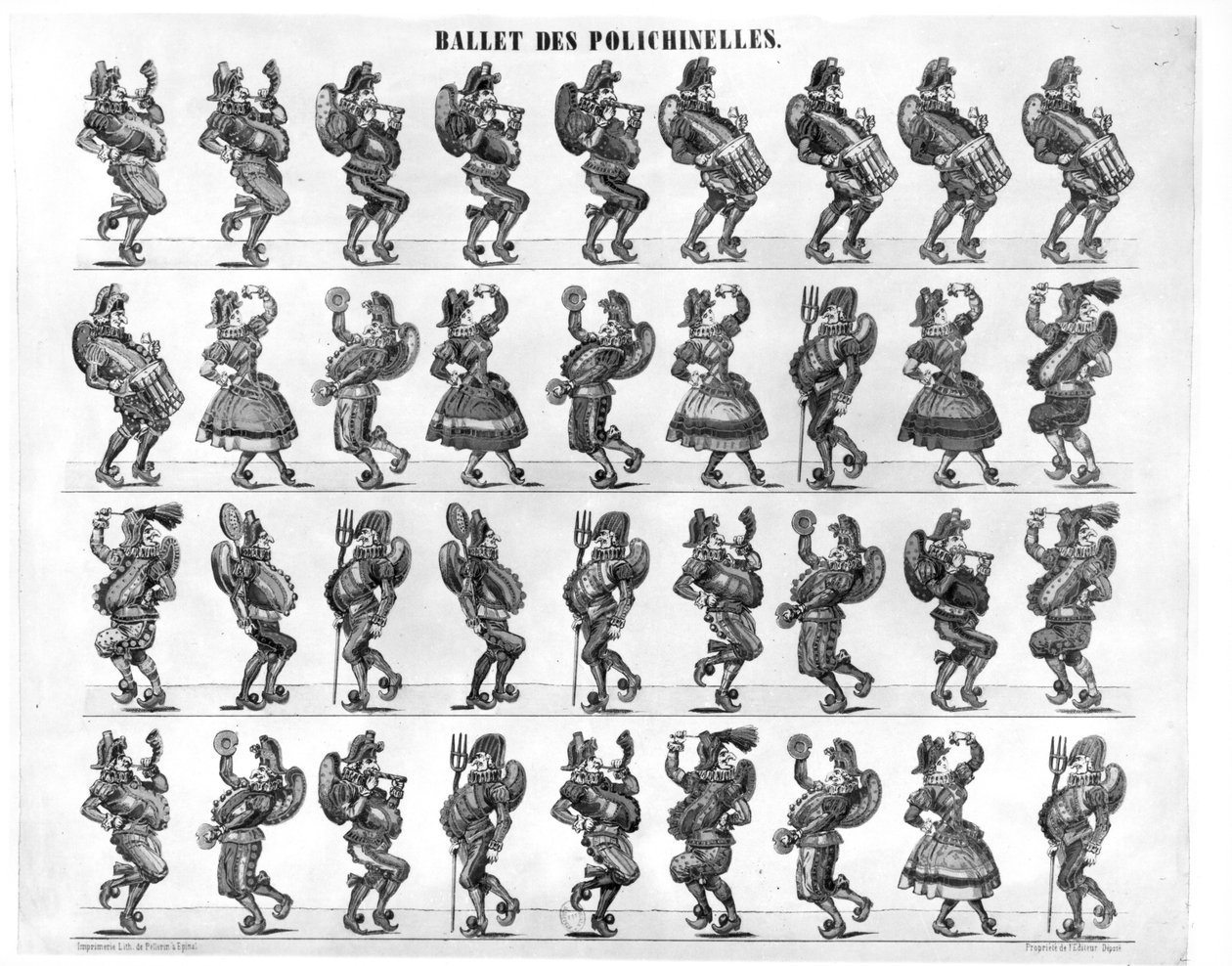 Balletto dei Polichinelles da French School
