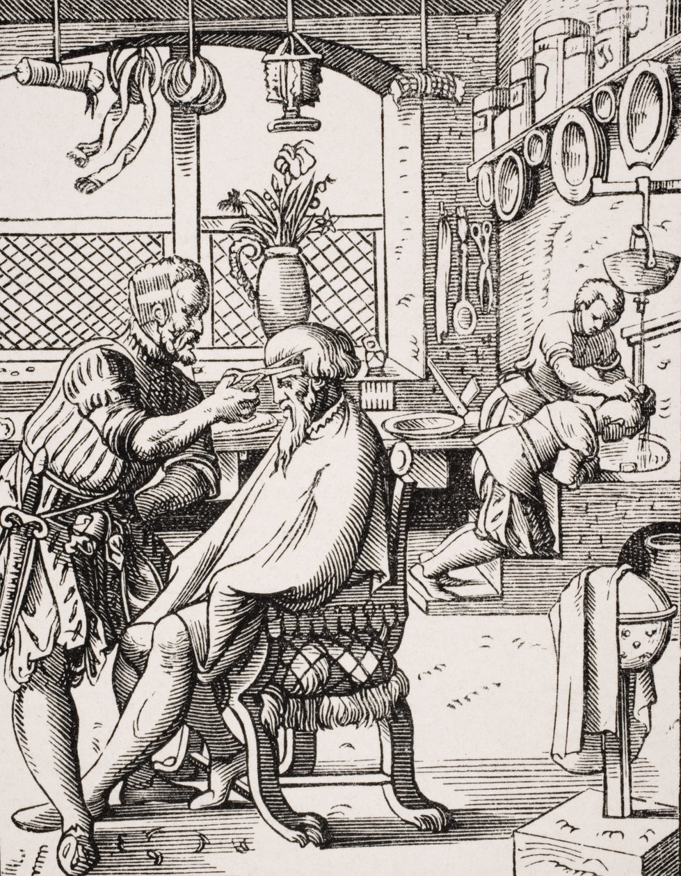 Barbiere, riproduzione di un