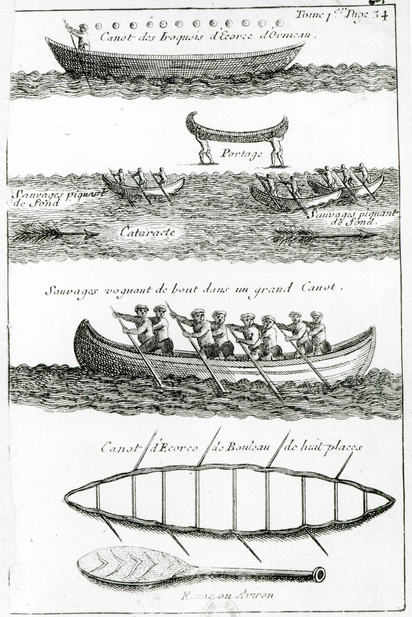 Canoa degli Irochesi, da 