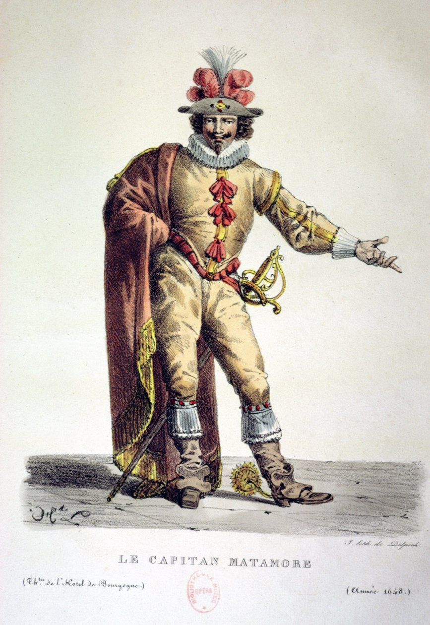 Capitano Matamore da French School