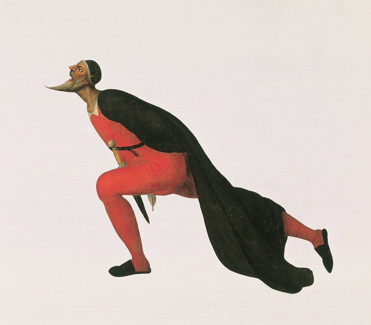 Personaggio di una commedia (dettaglio) da French School