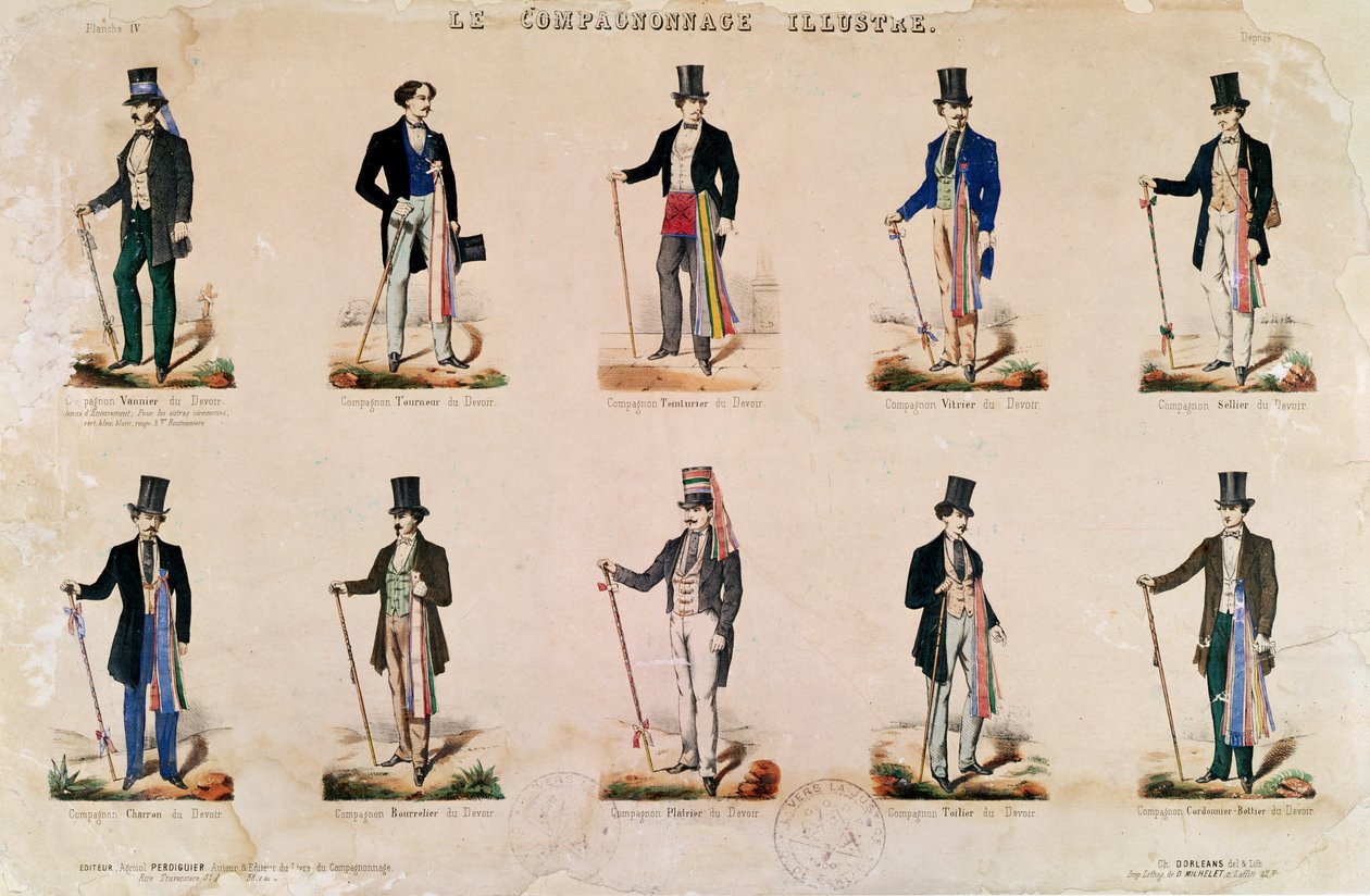Costumi di varie professioni, da 
