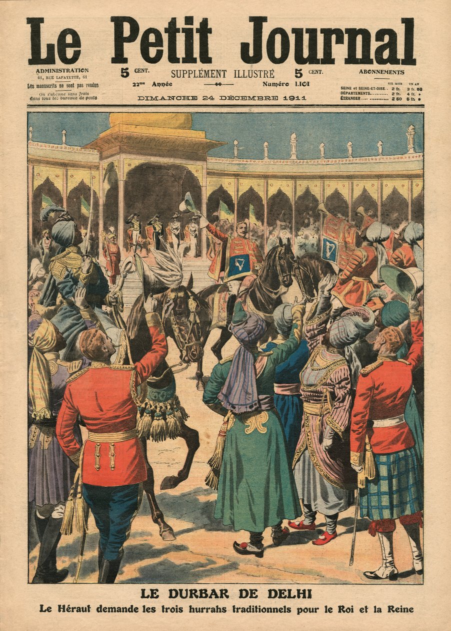 Delhi Durbar, illustrazione da 