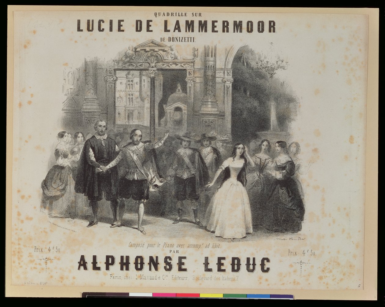 Lucia di Lammermoor da French School