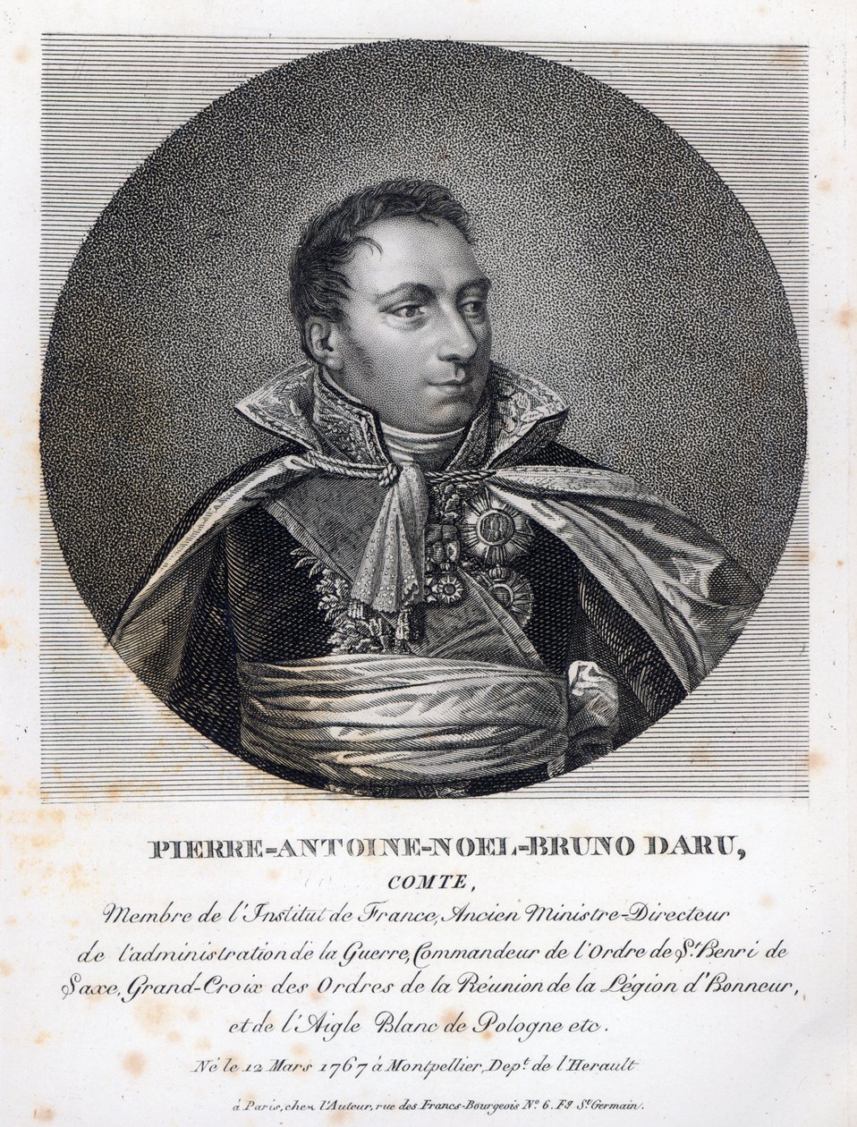 Pierre Daru (1767-1829) da French School