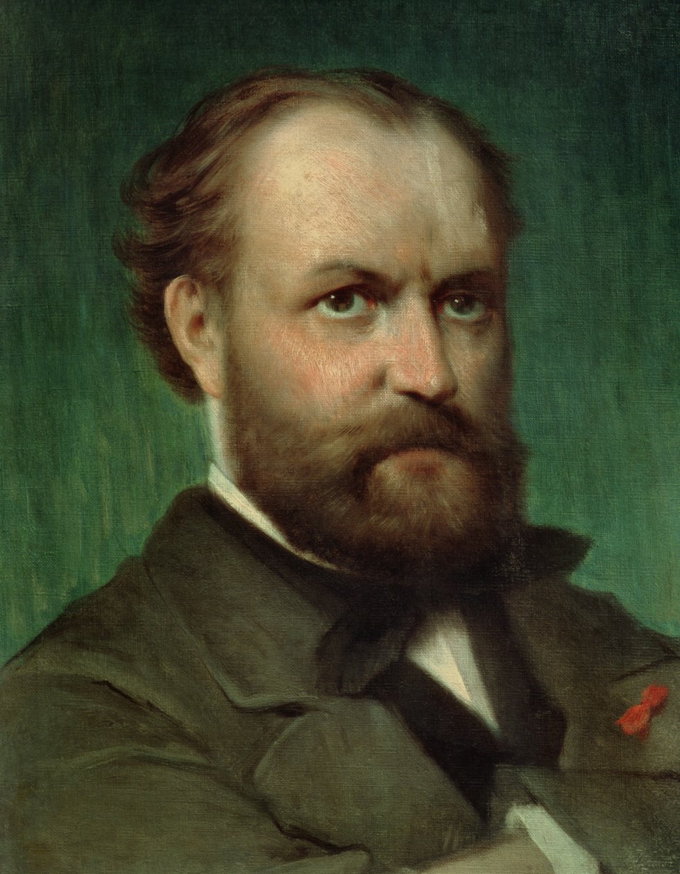 Ritratto di Charles Gounod (1818-93) da French School