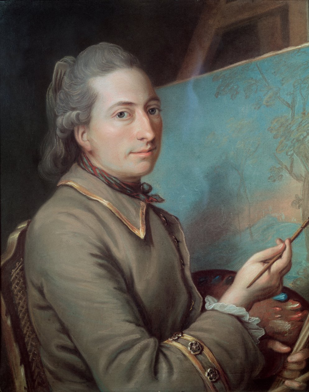 Ritratto di Claude Dupin (1715-86) da French School