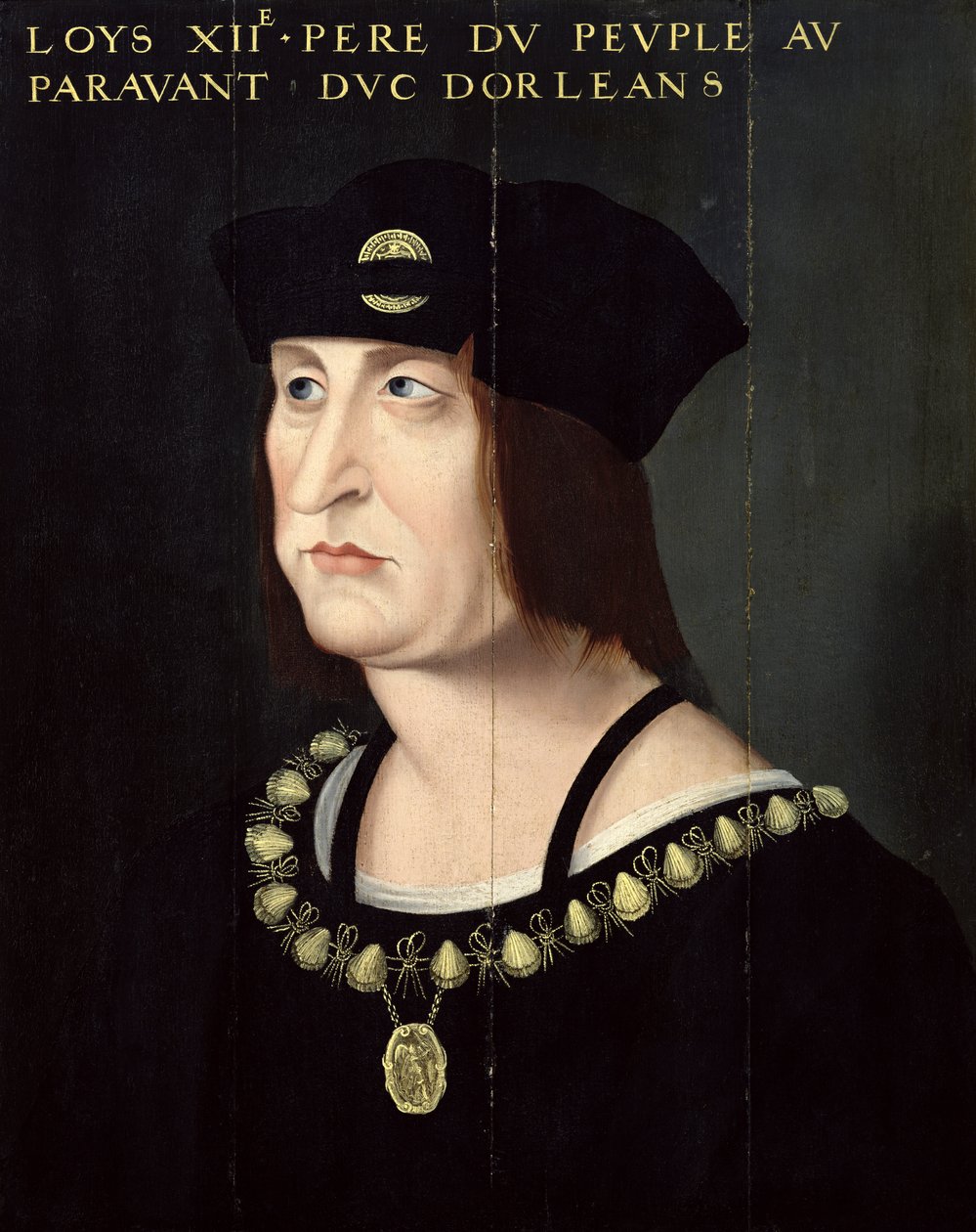 Ritratto di Luigi XII (1462-1515) Re di Francia da French School
