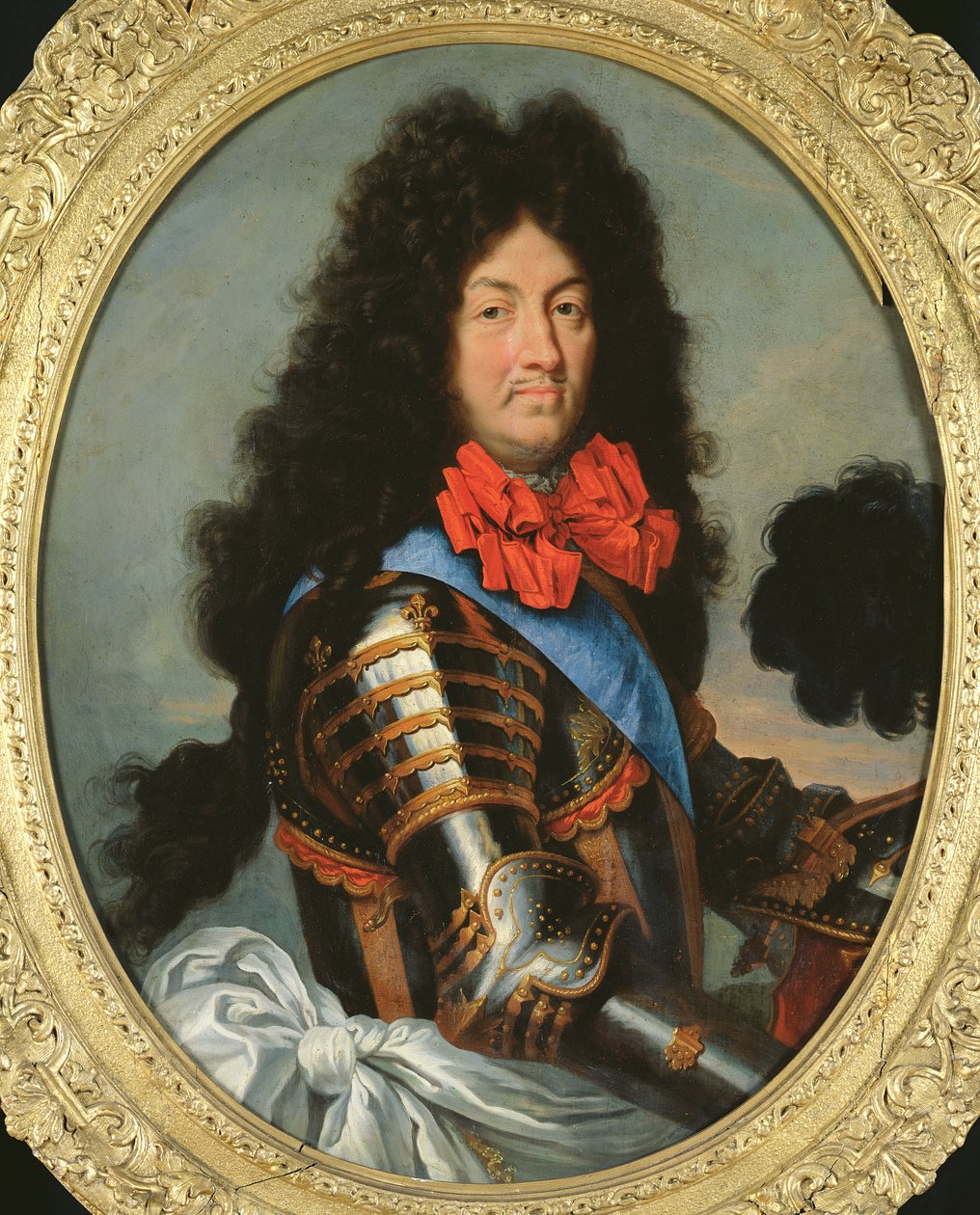 Ritratto di Luigi XIV (1638-1715) da French School