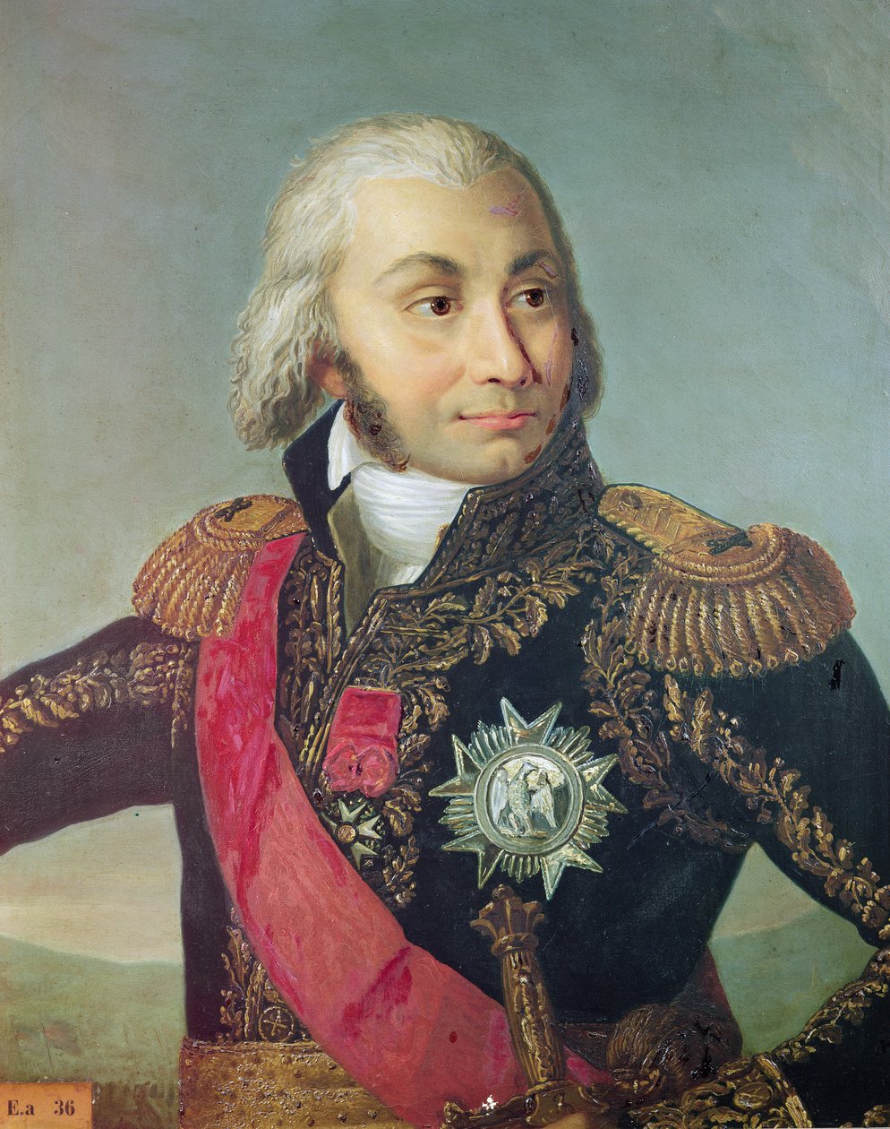 Ritratto del Maresciallo Jean-Baptiste Jourdan (1762-1833) da French School