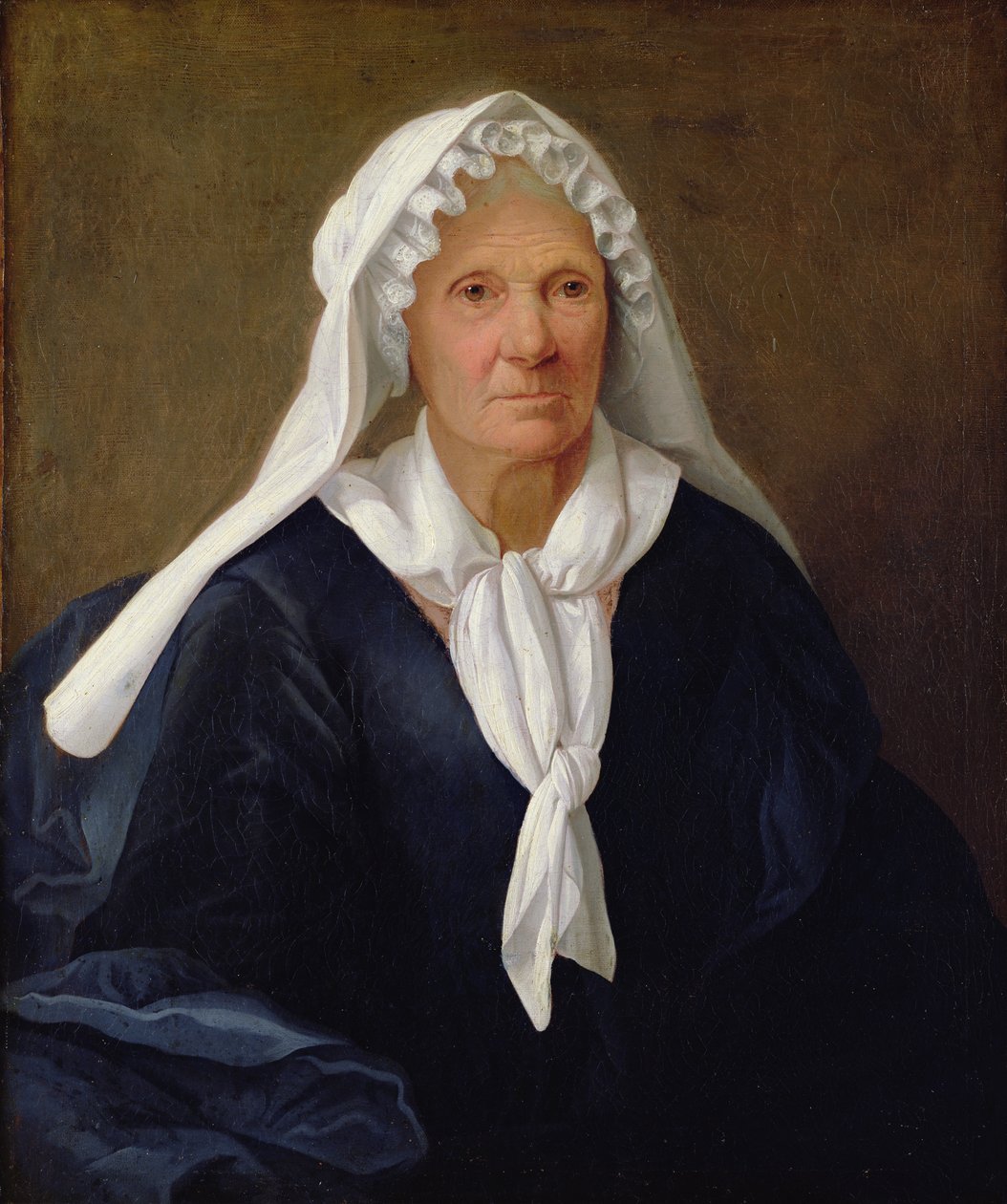Ritratto di una vecchia, c.1781 da French School
