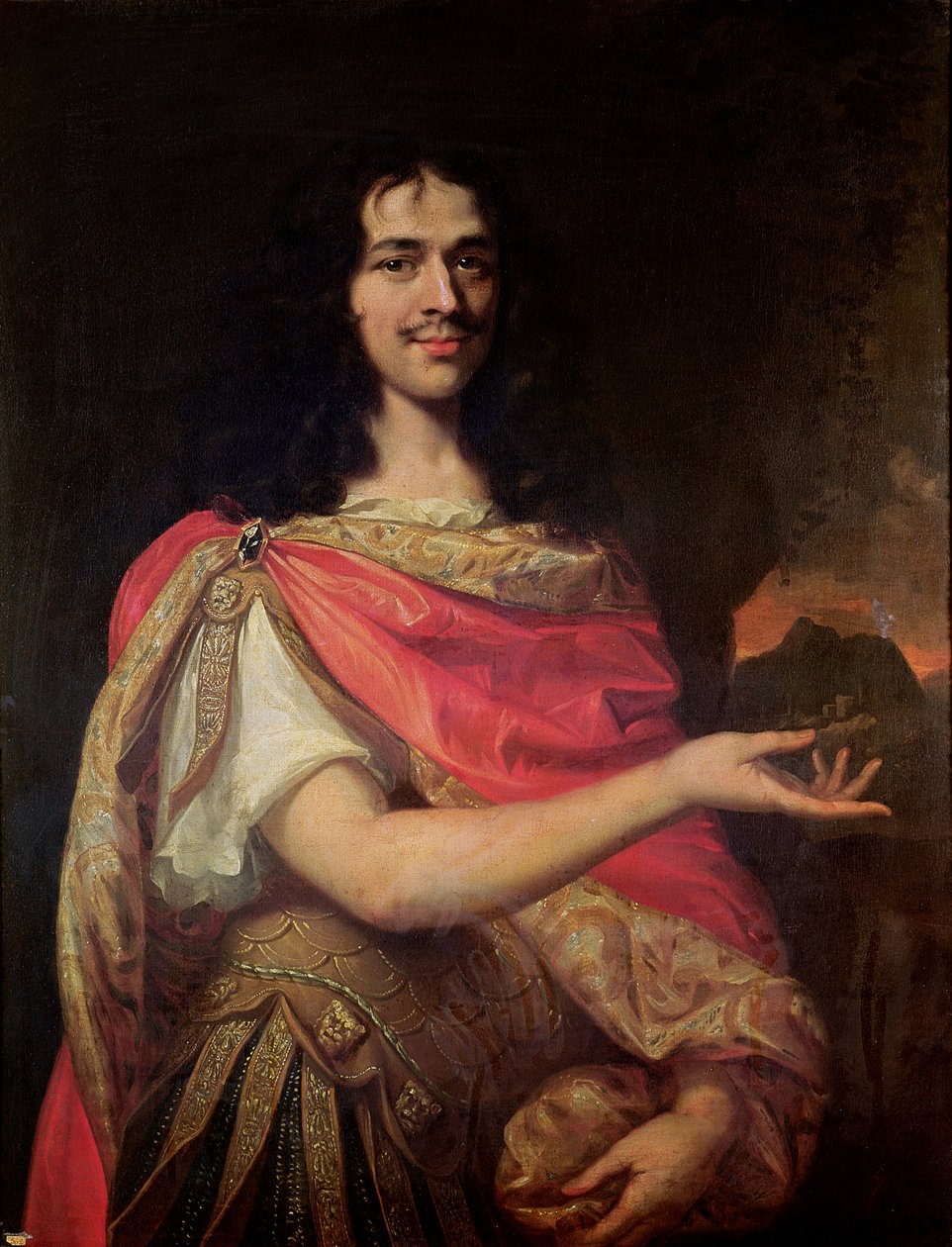 Ritratto presunto di Molière (1622-73) da French School