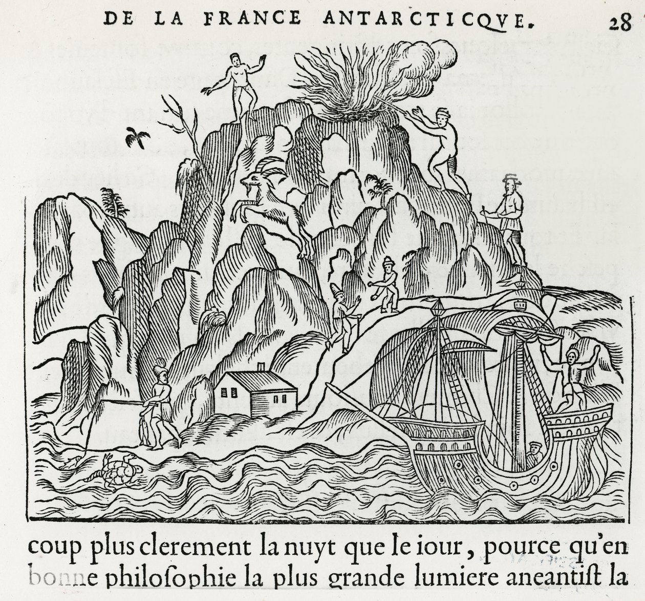Vulcano, 1558 da French School