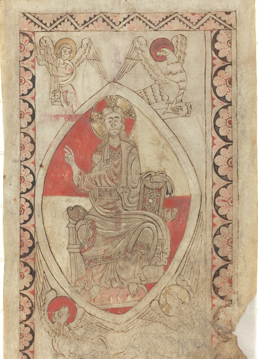 Cristo in Maestà da French 12th Century